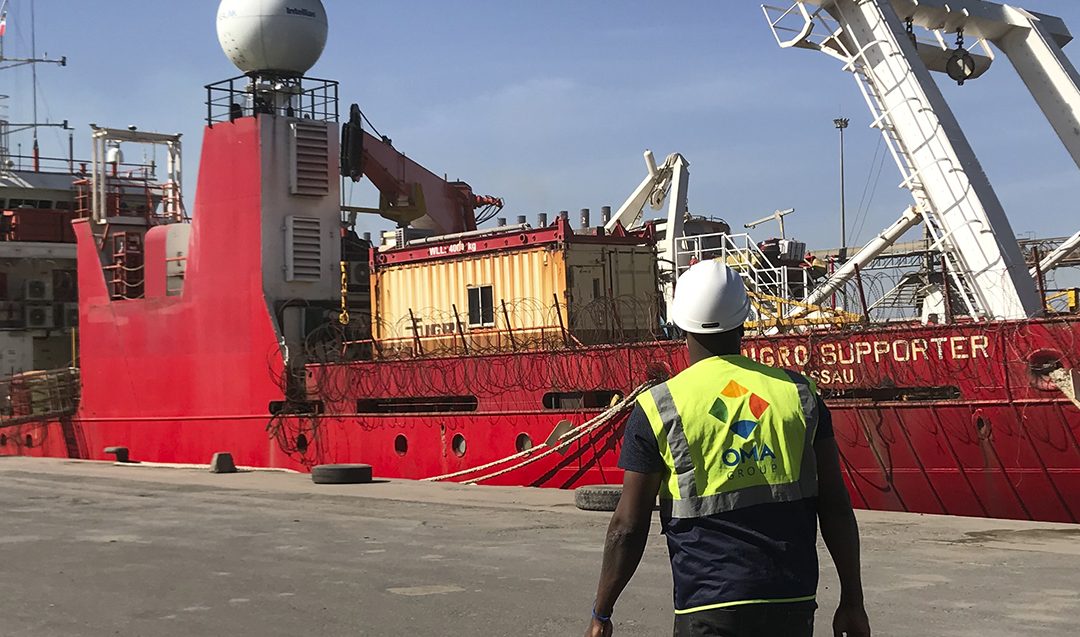 OMA Senegal assists geo-data specialist Fugro